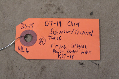 2007-2014 General Motors GM Power Liftgate Hatch Control Module OEM Suburban