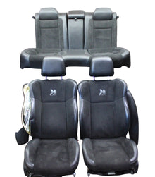 20-23 Dodge Charger Scat Pack 6.4L Black Leather Front Rear Seats Set