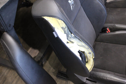 20-23 Dodge Charger Scat Pack 6.4L Black Leather Front Rear Seats Set