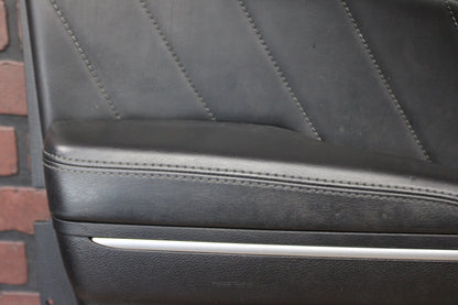 20-23 CHARGER FRONT DRIVER LH SIDE DOOR PANEL OEM LEATHER 6YD951X9AB