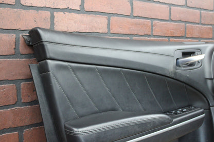 20-23 CHARGER FRONT DRIVER LH SIDE DOOR PANEL OEM LEATHER 6YD951X9AB