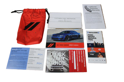 2021 Dodge Charger Scat Pack Owner's Operator's Manual Guide w/ Cover Bag