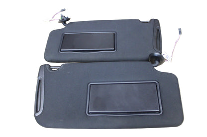 2020-2023 Dodge Charger Left & Right Illuminated Black Sun Visor Set Pair OEM