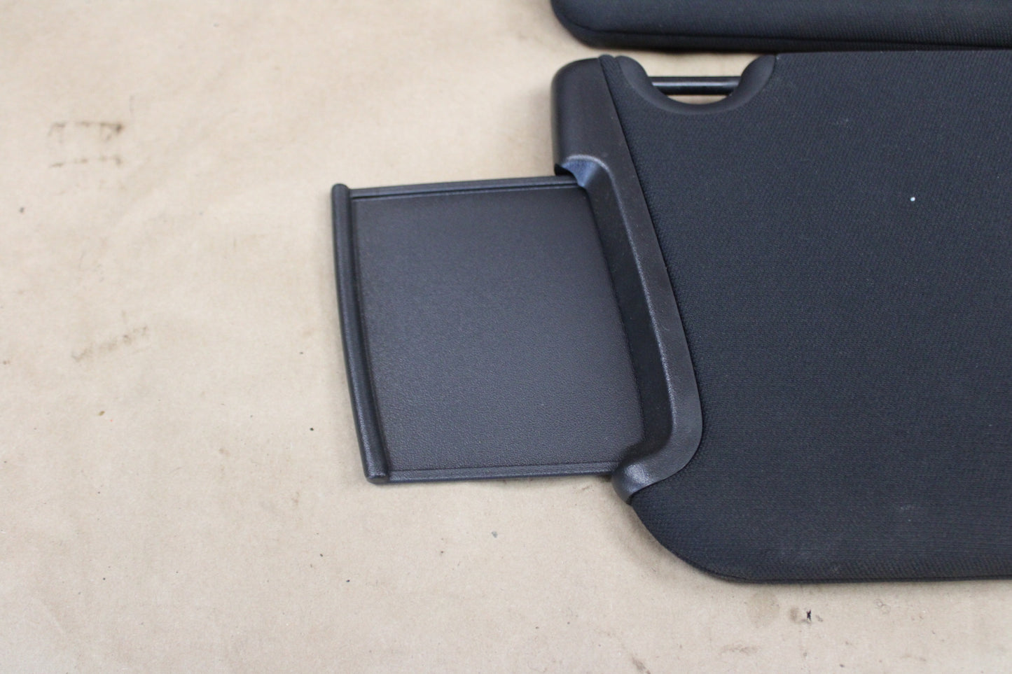 2020-2023 Dodge Charger Left & Right Illuminated Black Sun Visor Set Pair OEM