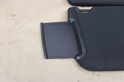 2020-2023 Dodge Charger Left & Right Illuminated Black Sun Visor Set Pair OEM