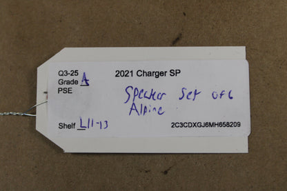 2011-2023 Dodge Charger OEM Set of 6 Sound Audio Speakers 52851560AA