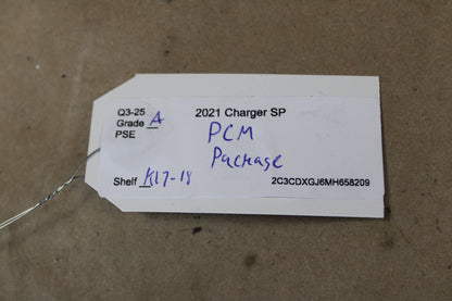 2021 Dodge Charger Scat Pack PCM ECU Ignition Key RFHUB Pedal Package OEM