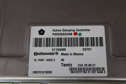 18-23 CHARGER CHALLENGER 300 ACTIVE DAMPING CONTROL MODULE 05035623AB