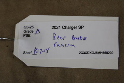 15-23 Dodge Charger Rear View Backup Parking Assist Camera OEM 68265874AB
