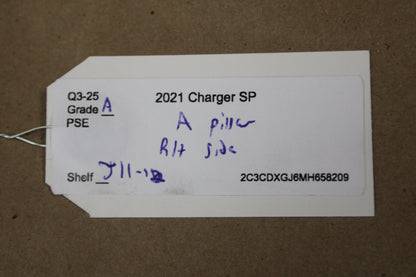 2015-2023 Dodge Charger Front Passenger RH Side A Pillar Trim 5SH68TRMAA